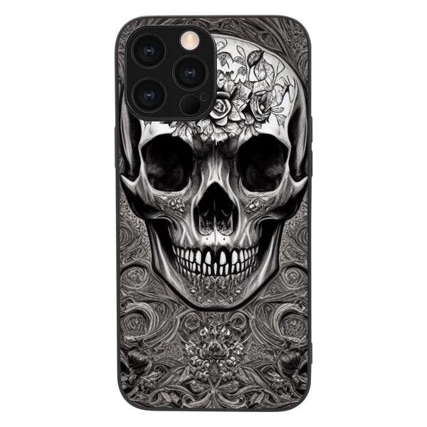 Gray Skull iPhone13 Series Phone Cases