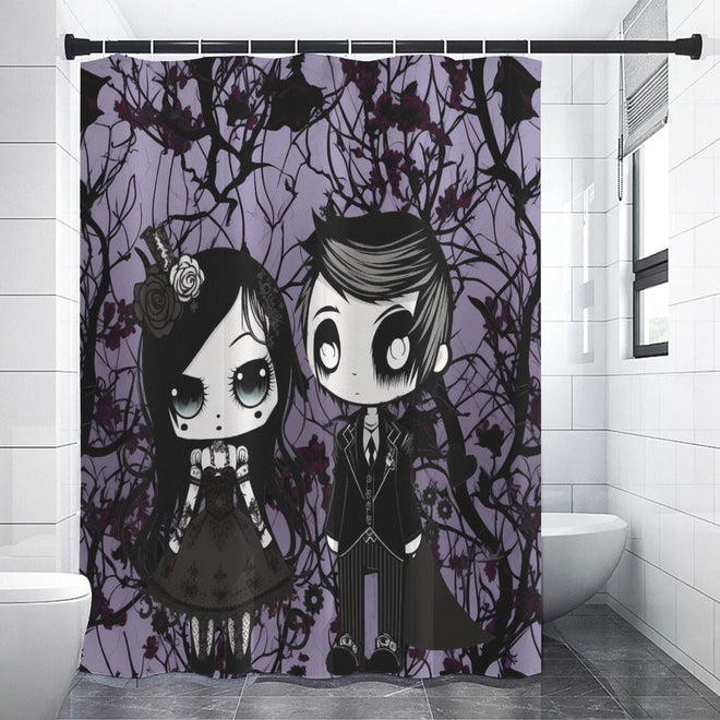 Skull &amp; Goth Shower Curtains