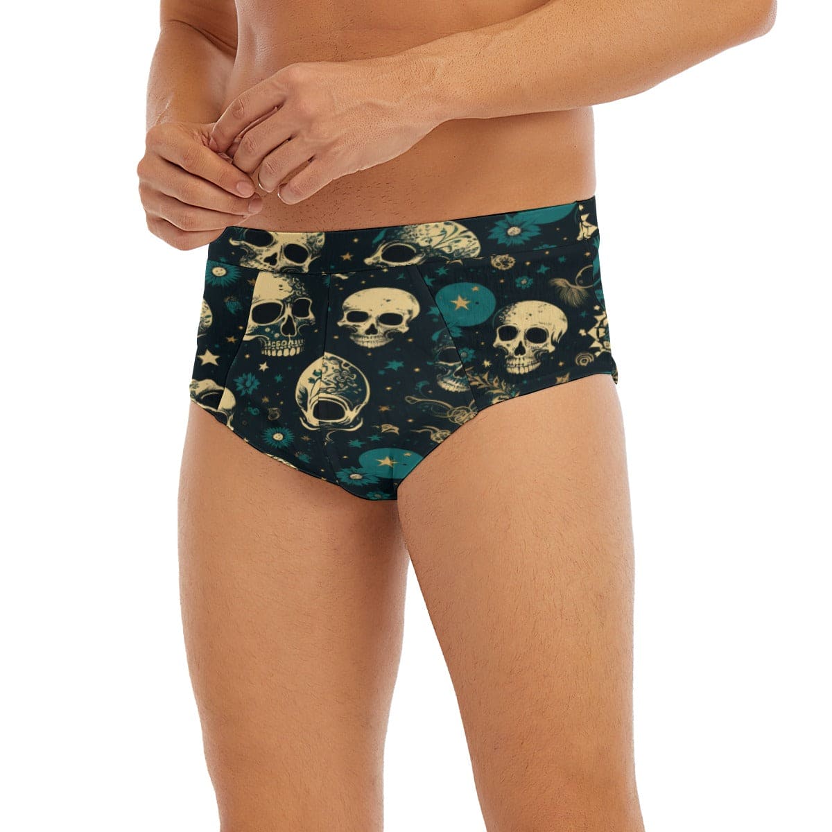 Men's Mystical Skulls Triangle Low-rise Underwear