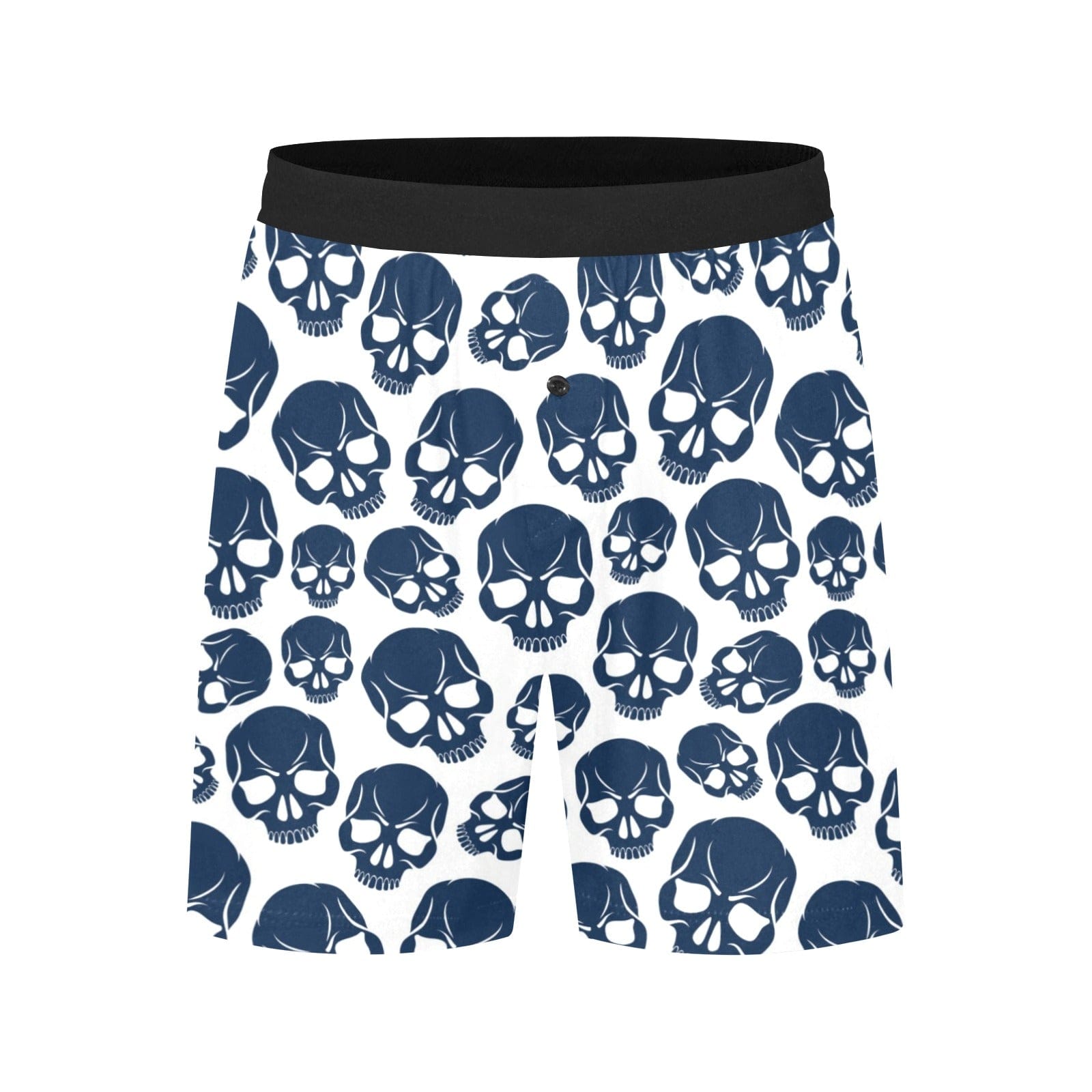 Men's Skull Print Mid-Length Pajama Shorts Are The Perfect Way to Stay Cool & Comfortable