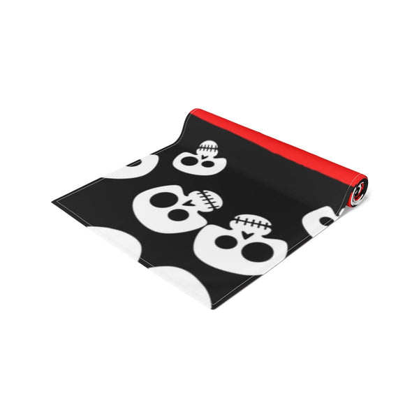 Skull Red & Black Table Runner 2 Sizes