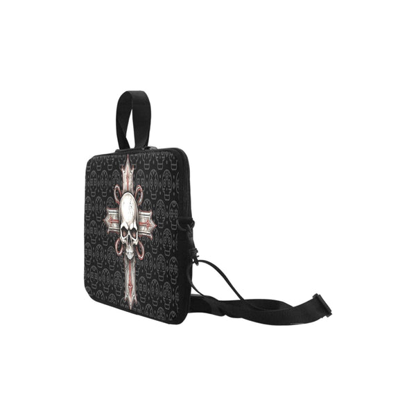 Gothic Skull Cross Laptop Bag Laptop Handbags 13"
