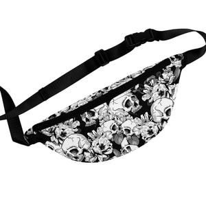 Black Leather Fanny Pack, Leather Crossbody Bag , Large Hp Bag, Wast