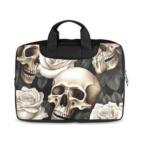 Skulls And Roses Laptop Bag Macbook Air 15"
