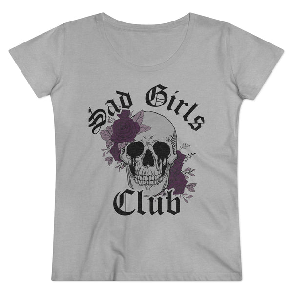 Women's Skull Floral Sad Girls Club T-shirt