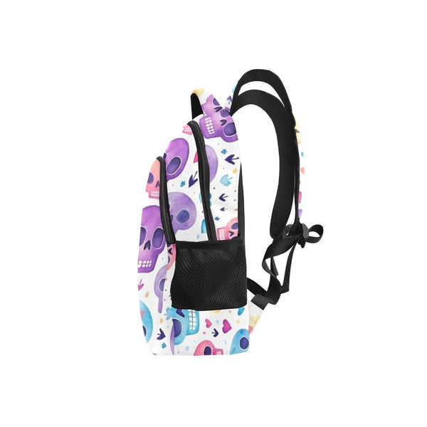 Colorful Skulls Multifunctional Backpack