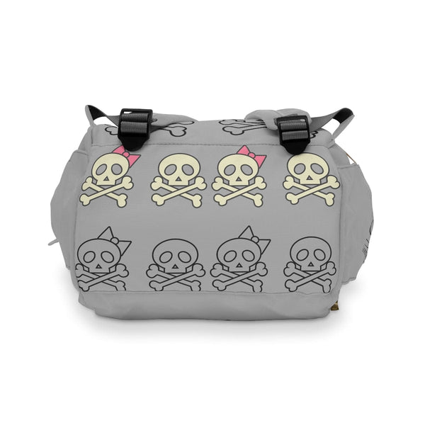 Skull & Crossbones Multifunctional Diaper Backpack