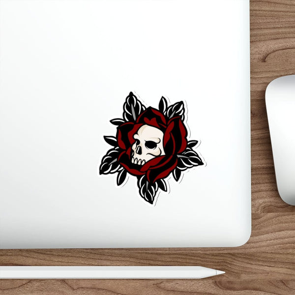 Skull Rose - Original Skull Die-Cut Stickers