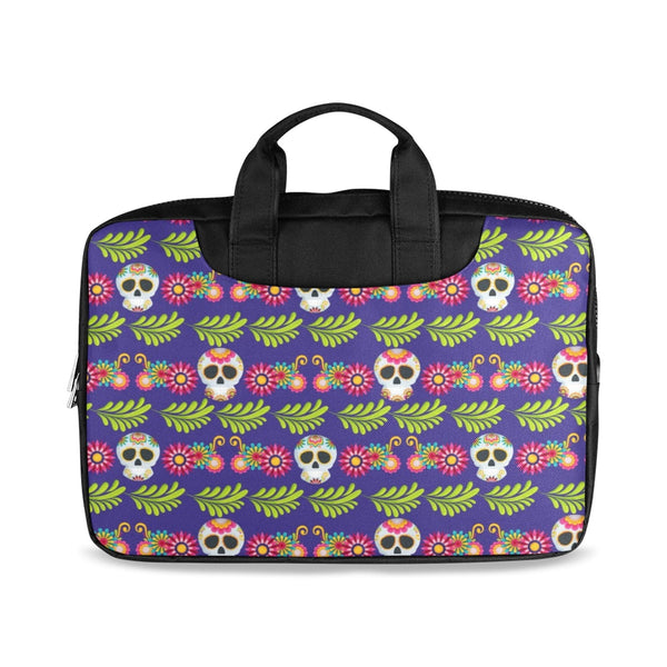 Sugar Skull Floral Laptop Bag Macbook Air 13"