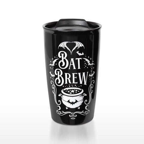 Bat Brew Double Walled Travel Hot or Cold Drinks Mug