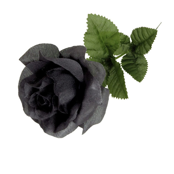 Black Imitation Rose Symbol Of Perfection & Tragic Love
