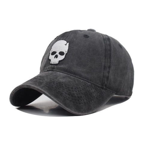 Vintage Skull Men's Snapback Gorras Hat