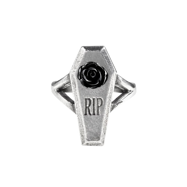 Dark & Deadly RIP Rose Ring