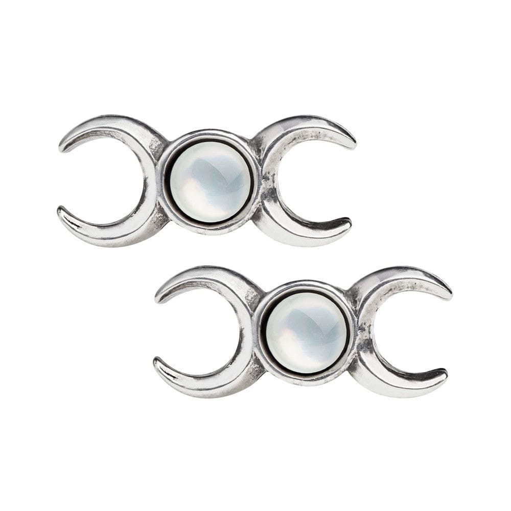 Three Phases of The Moon Studs