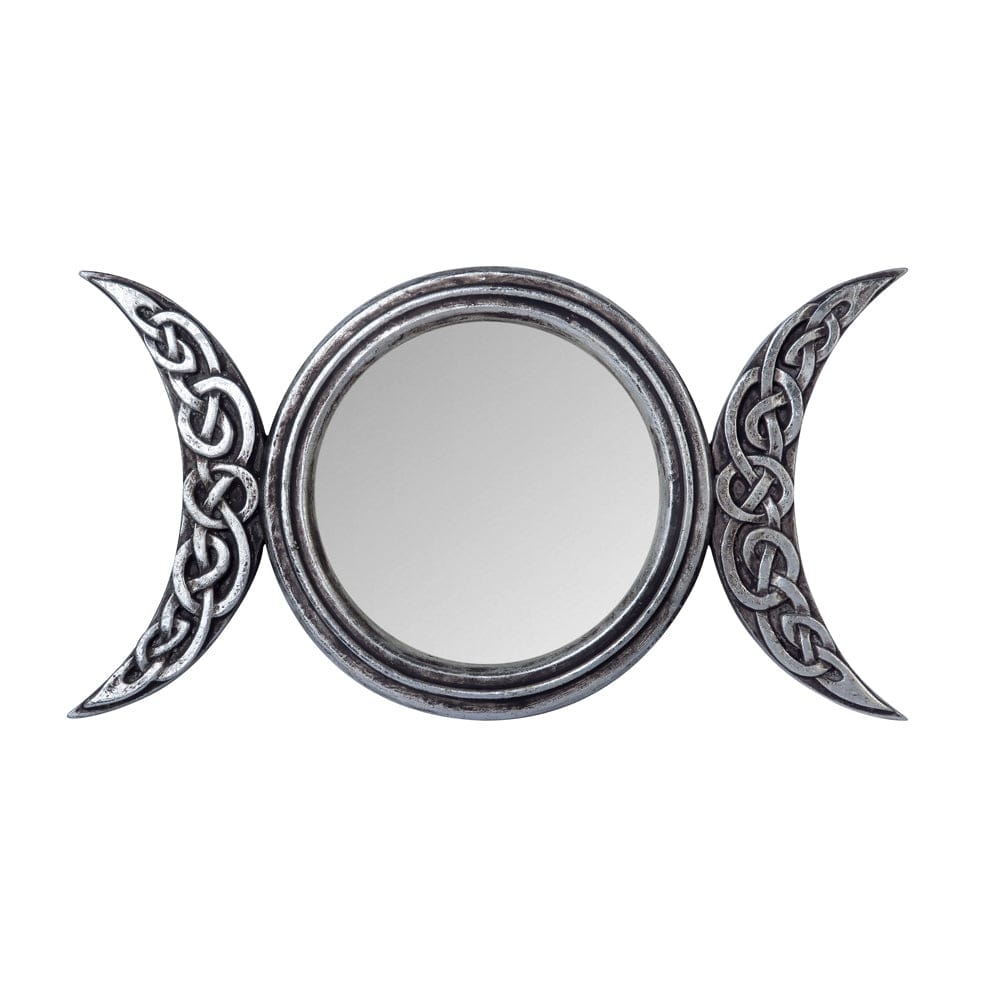 Goddess of Maiden Triple Moon Mirror
