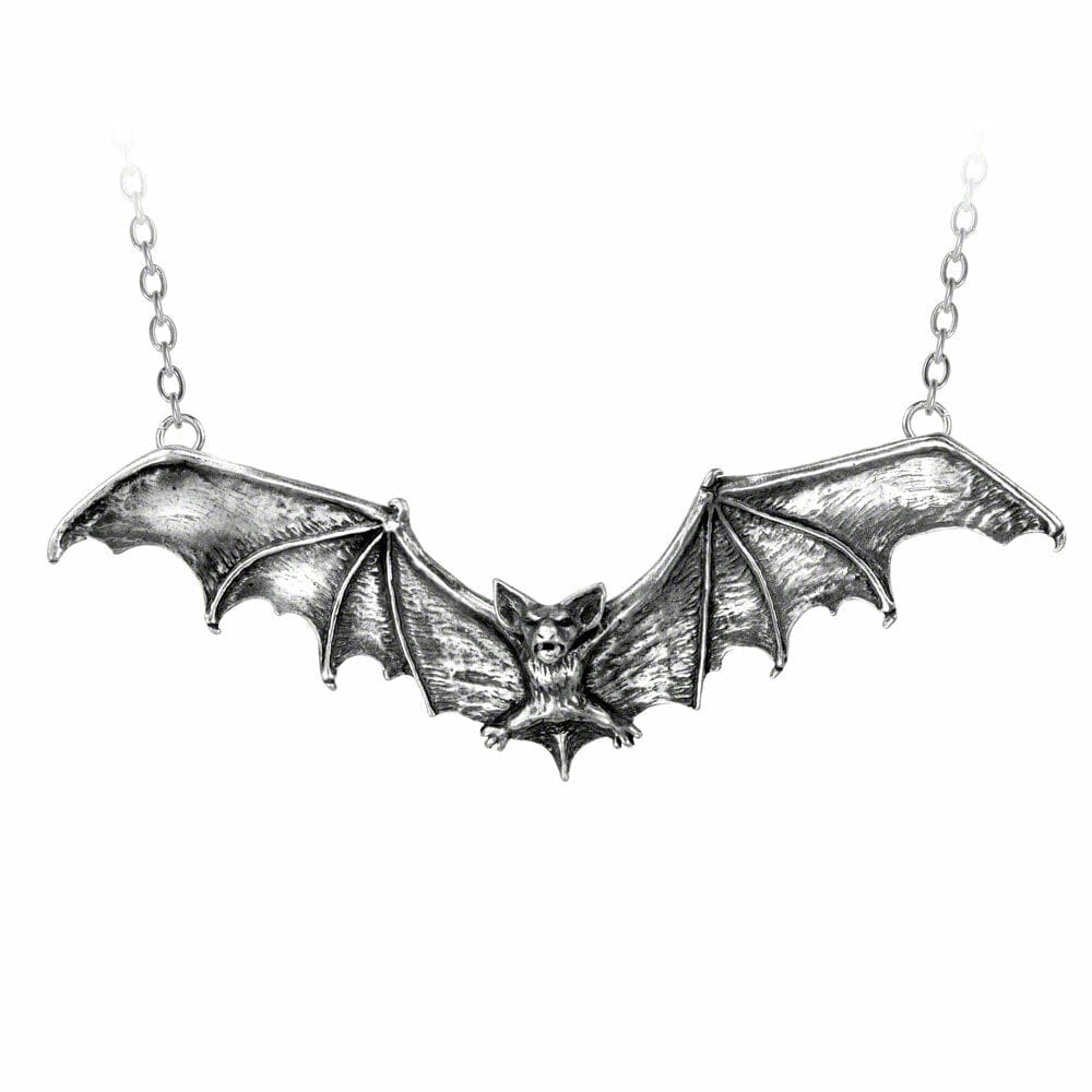 Gothic Bat Creature of The Night Necklace