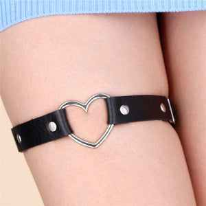 Heart, Cat or Round Adjustable Garter Belt