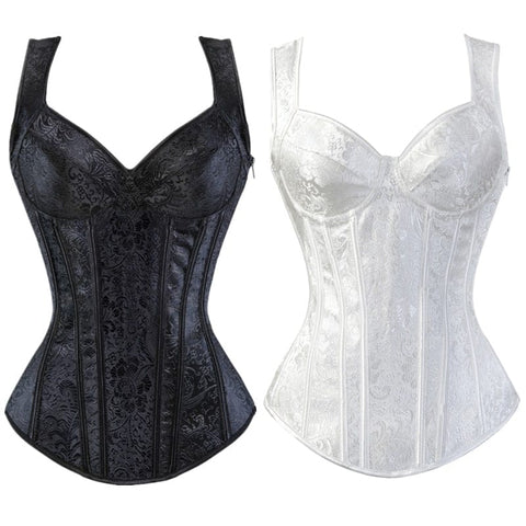 Corsets for Women Fashion Women Punk Skull Pattern Sexy Overbust Corset  Club Party Wear Tops (Color : Grey, Size : Small) : Buy Online at Best  Price in KSA - Souq is