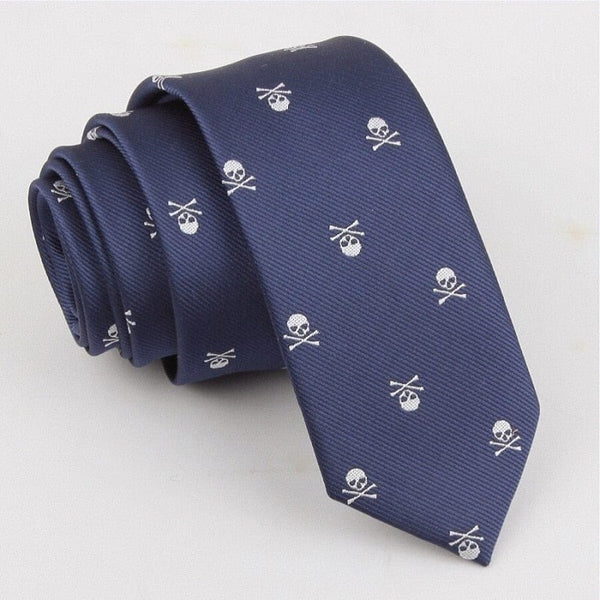 Men's Skull Tie 6 Colors