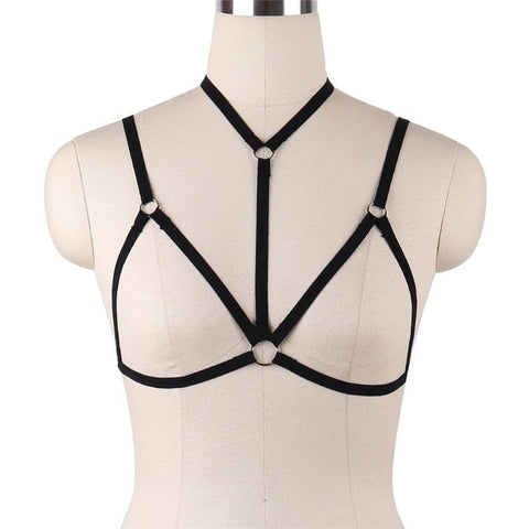 Gothic Cage Bras – Everything Skull Clothing Merchandise and Accessories