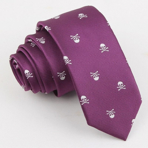 Men's Skull Tie 6 Colors