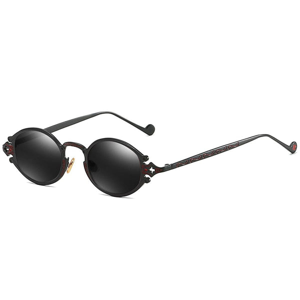 Metal Steampunk Men's & Women's Fashion Round Sun Glasses 7 Colors