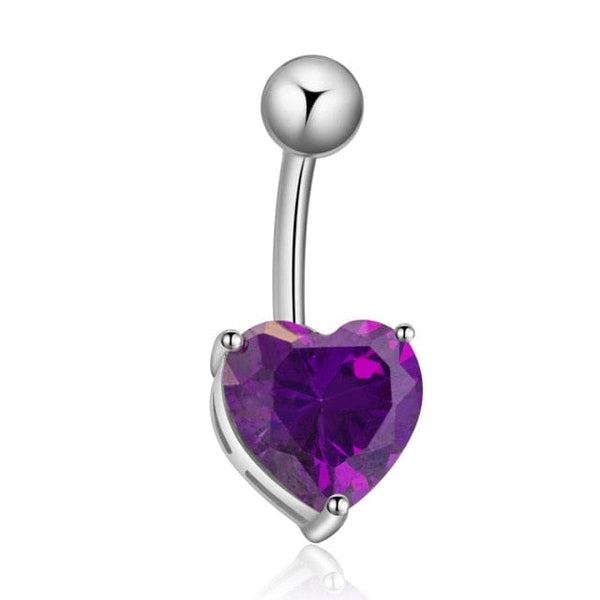Love Heart Devil Shape Piercing Stainless Steel Body Jewelry