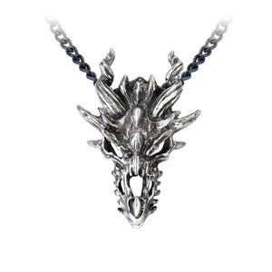 Dragon Unleashed Skull Necklace