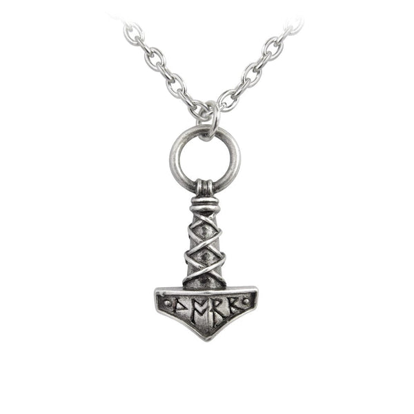 Thor's Hammer Norse Thunder God Necklace