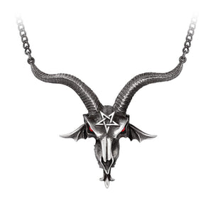 Goat Skull Baphometica Necklace
