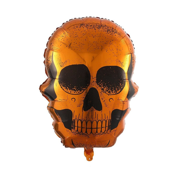 Large 86x158cm Skull Head Balloon Birthday Decorations