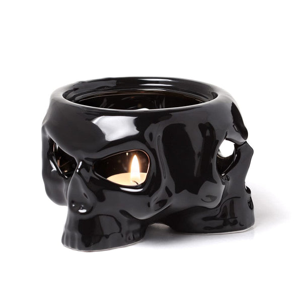 Skull Mug With Tealight Holder Warmer