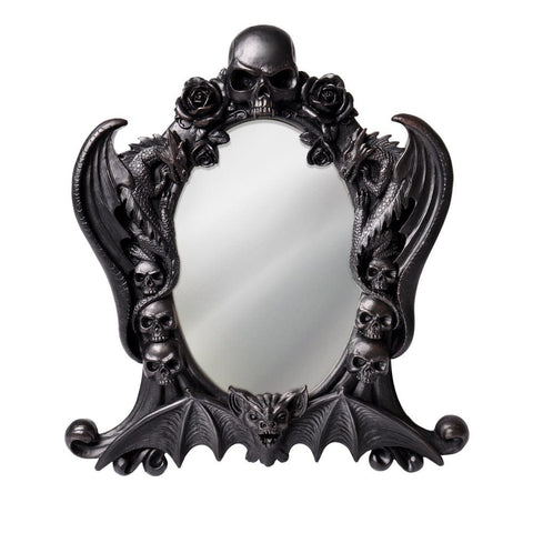 Skull Rose Gothic Horror Black Mirror
