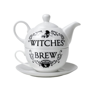 Skull Witches Brew - Tea For One Set