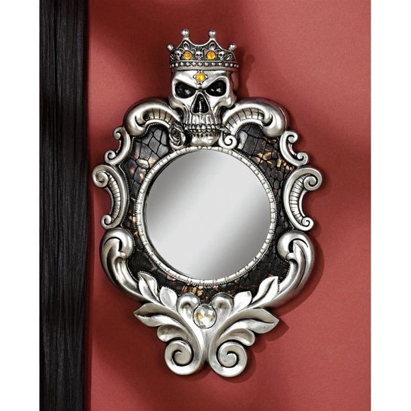 The Fairest One of All Skull Wall Mirror