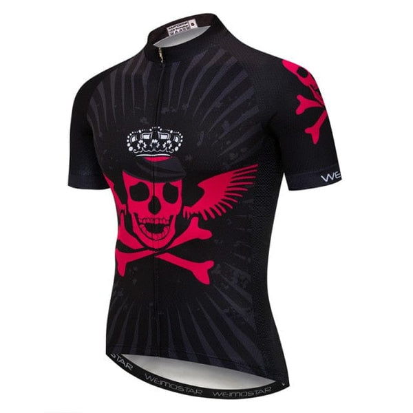 Skull Cycling Quick Dry Jersey Sport Wear 10 Patterns