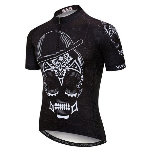 Skull Cycling Quick Dry Jersey Sport Wear 10 Patterns