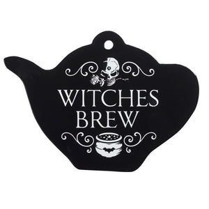 Ceramic Witch's Brew Tea Pot Coaster