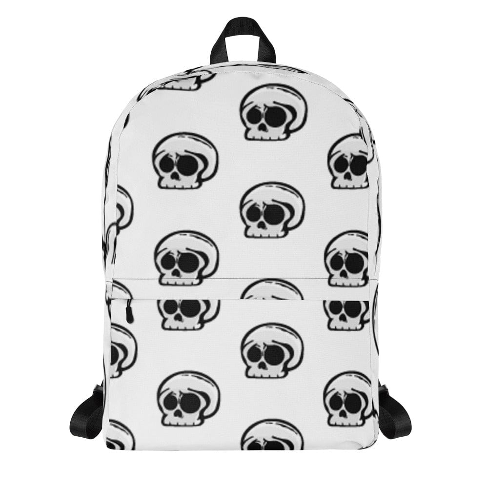 Black Skull Head Backpack