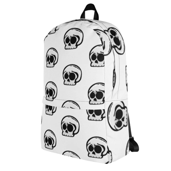 Black Skull Head Backpack