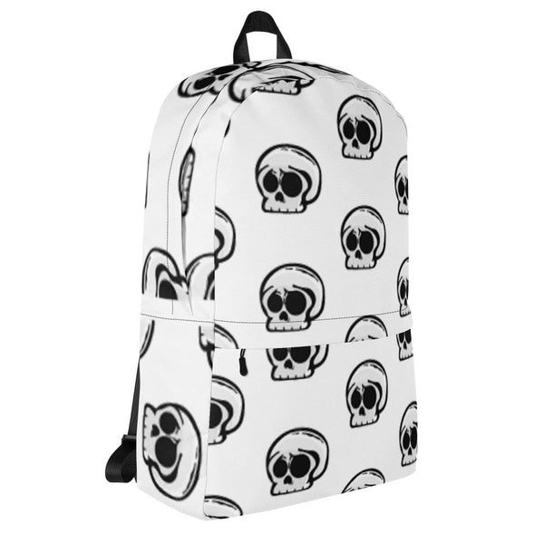 Black Skull Head Backpack