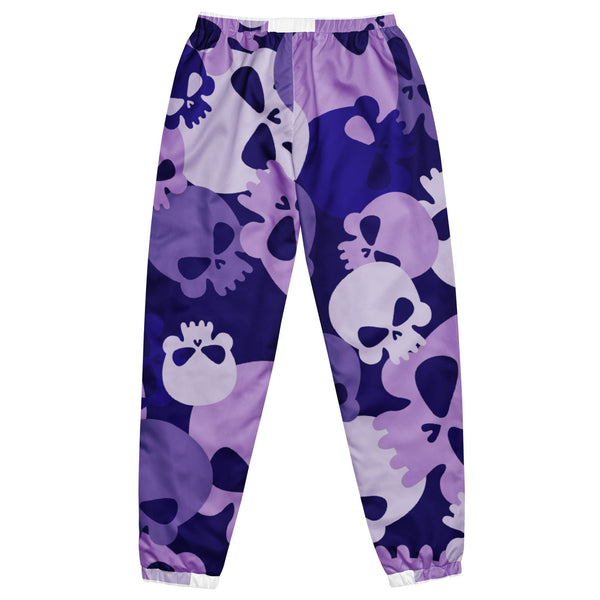 Women's Skull Purple Camo Track Pants