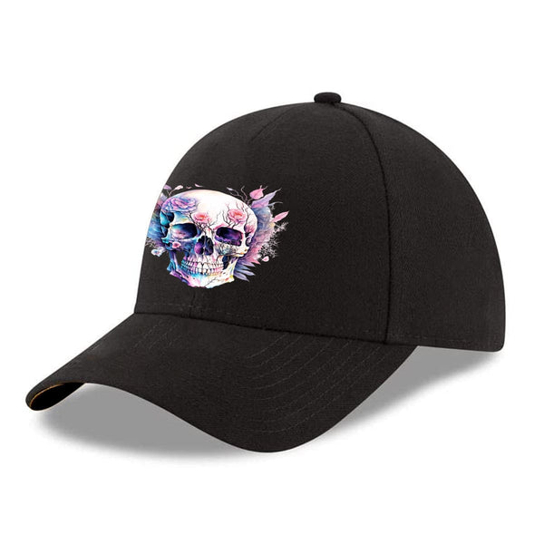 Colorful Skull Adjustable Baseball Hat