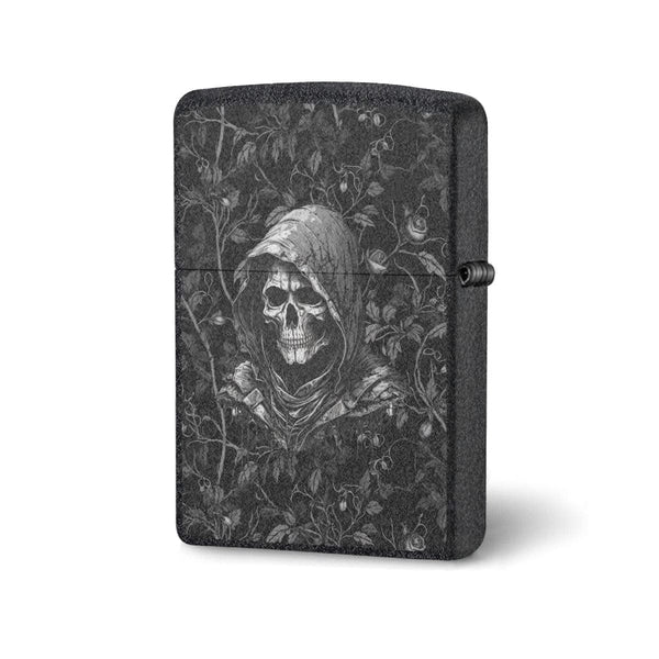 Skull Reaper Gothic Stainless Steel Lighter Case