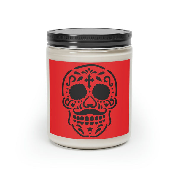 Black Sugar Skull Scented Candle 2 Scents