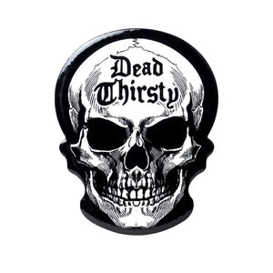 Skull Dead Thirsty Table Drink Coaster