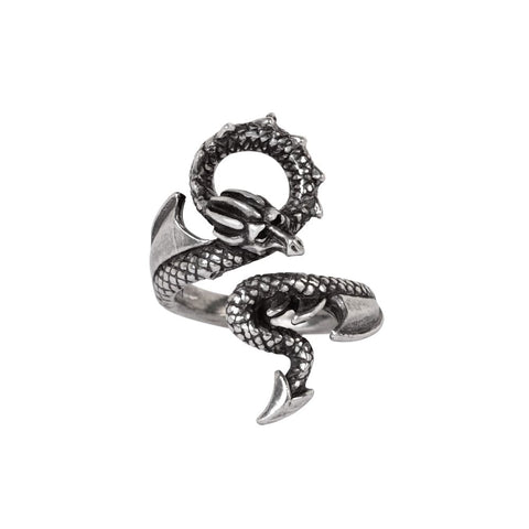 Dragons Lure Coils Around Your Finger Ring