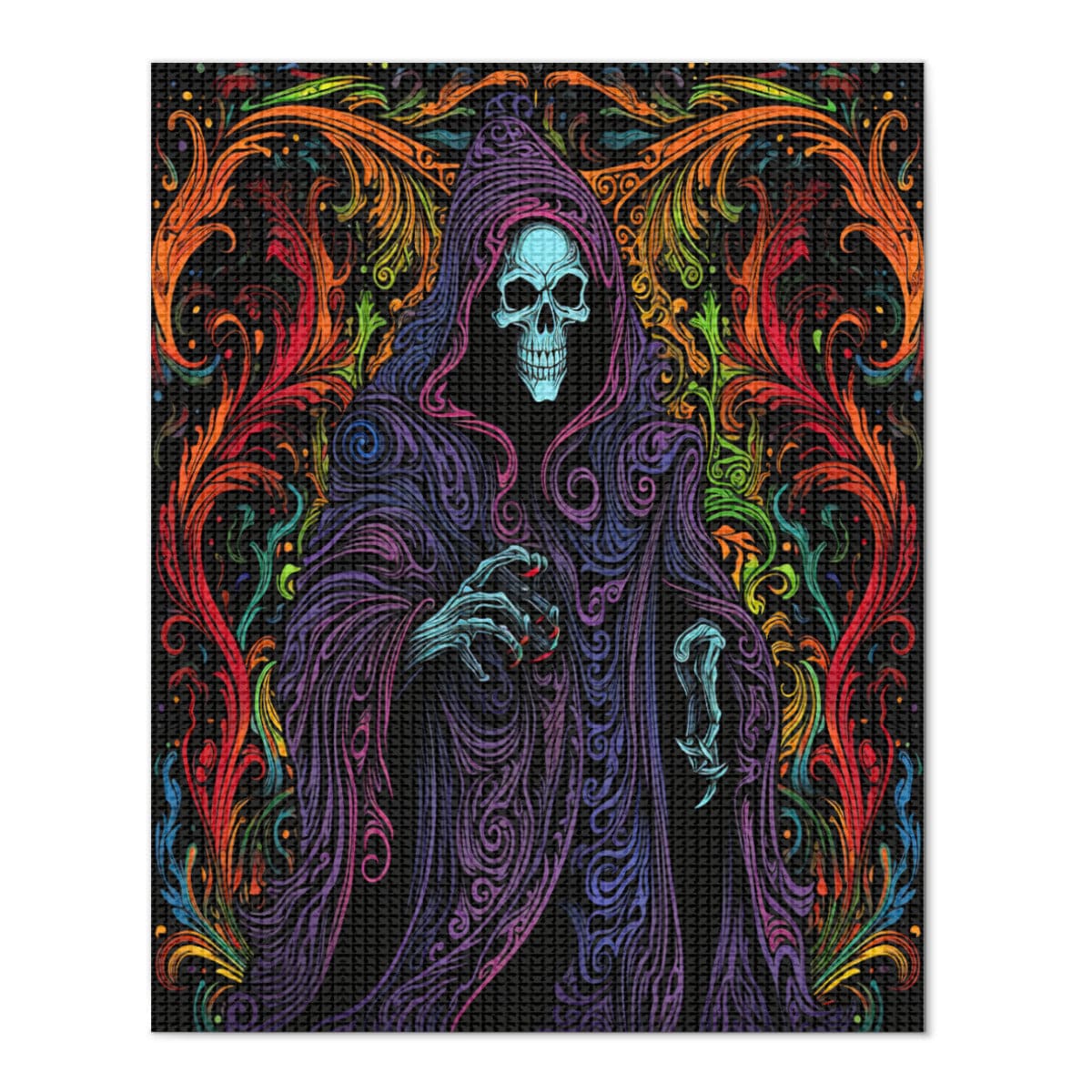Colorful Grim Reaper Diamond 🎨💀 Painting Kit