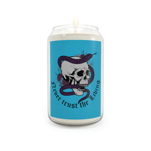 Skull Snake Never Trust The Living Scented Candle 3 Scents