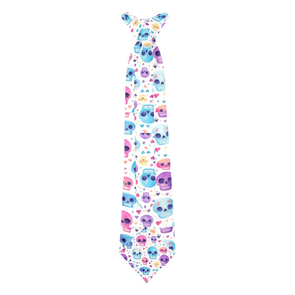 Colorful Skulls Neck Tie